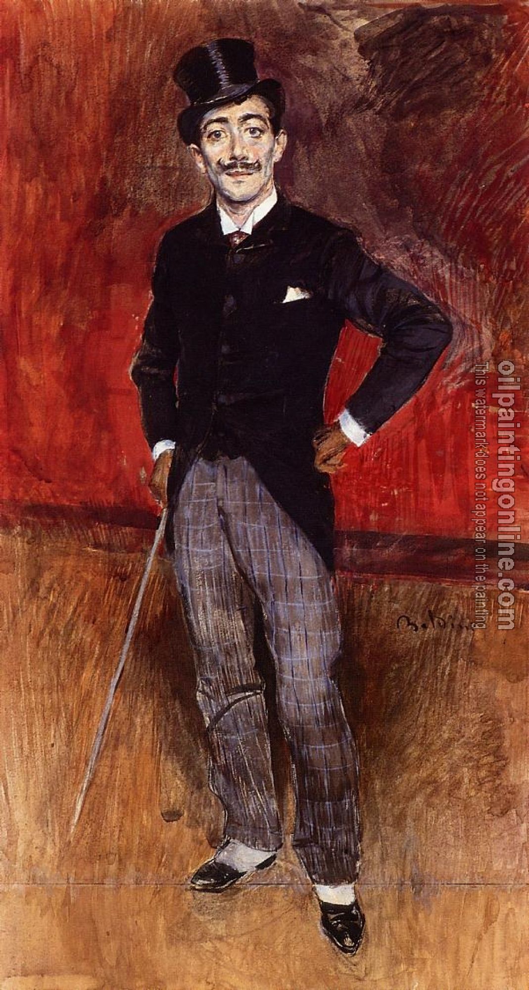 Giovanni Boldini - Portrait of the Comte de Rasty